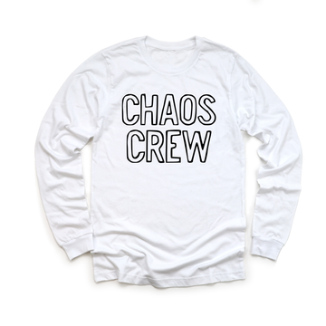 Chaos Crew White Long Sleeve