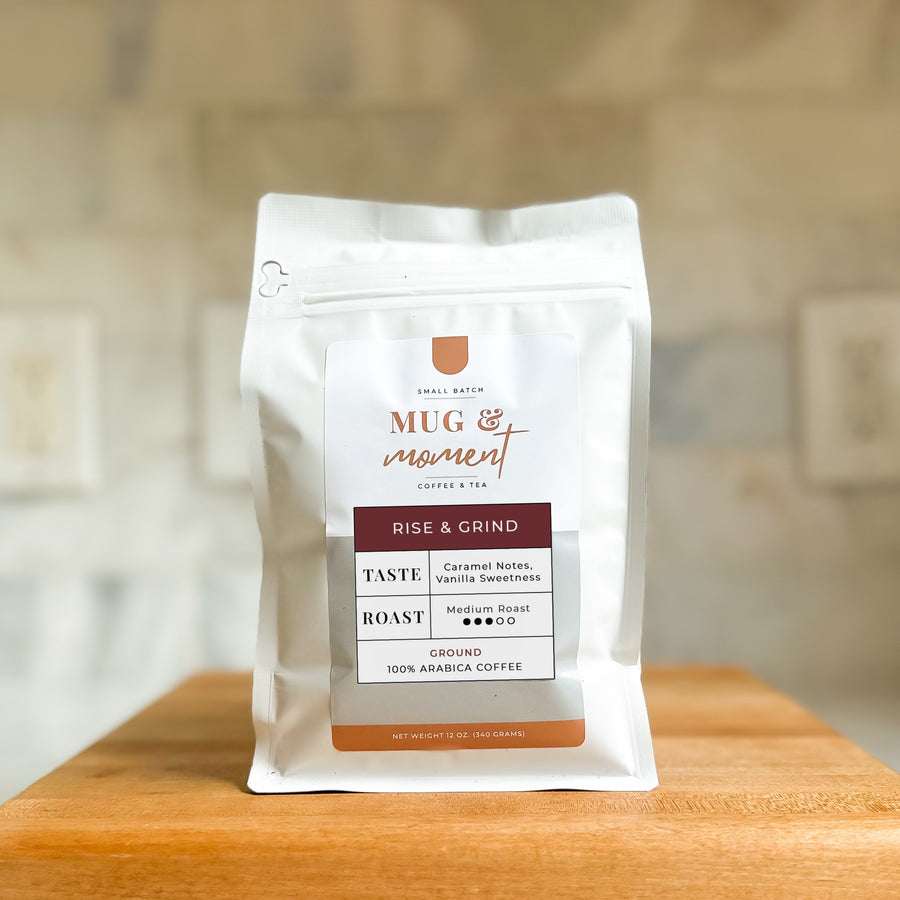 COMING SOON: Rise & Grind Medium Roast - Mug & Moment Coffee