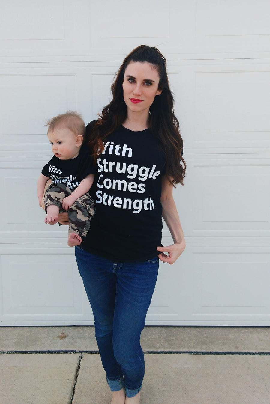 KIDS With Struggle Comes Strength Tee [ships in 5-7 business days]