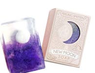 New Moon Soap [with White Agate Inside]