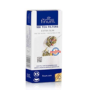 Finum Individual Cup Paper Tea Filters - 100ct.