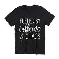 Fueled by Caffeine & Chaos Paige Tee