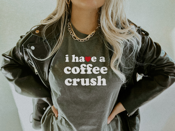 Coffee Crush Pepper Gray - Sadie Tee