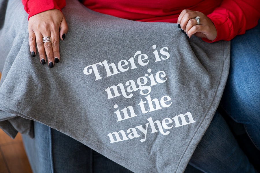 Magic in the Mayhem XL Fleece Blanket