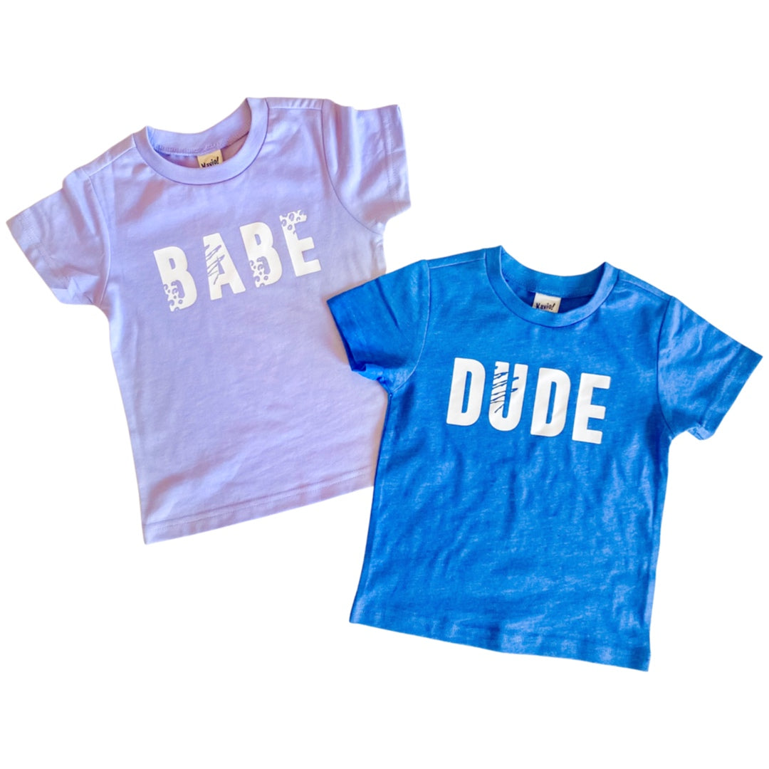 BABE & DUDE Spring Tees [ships in 3-5 business days]
