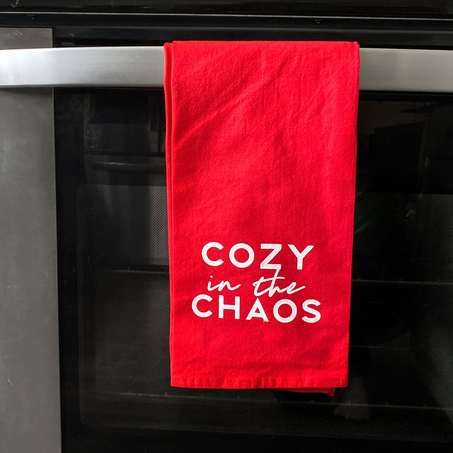 Cozy in the Chaos Flour Sack Dish Towels