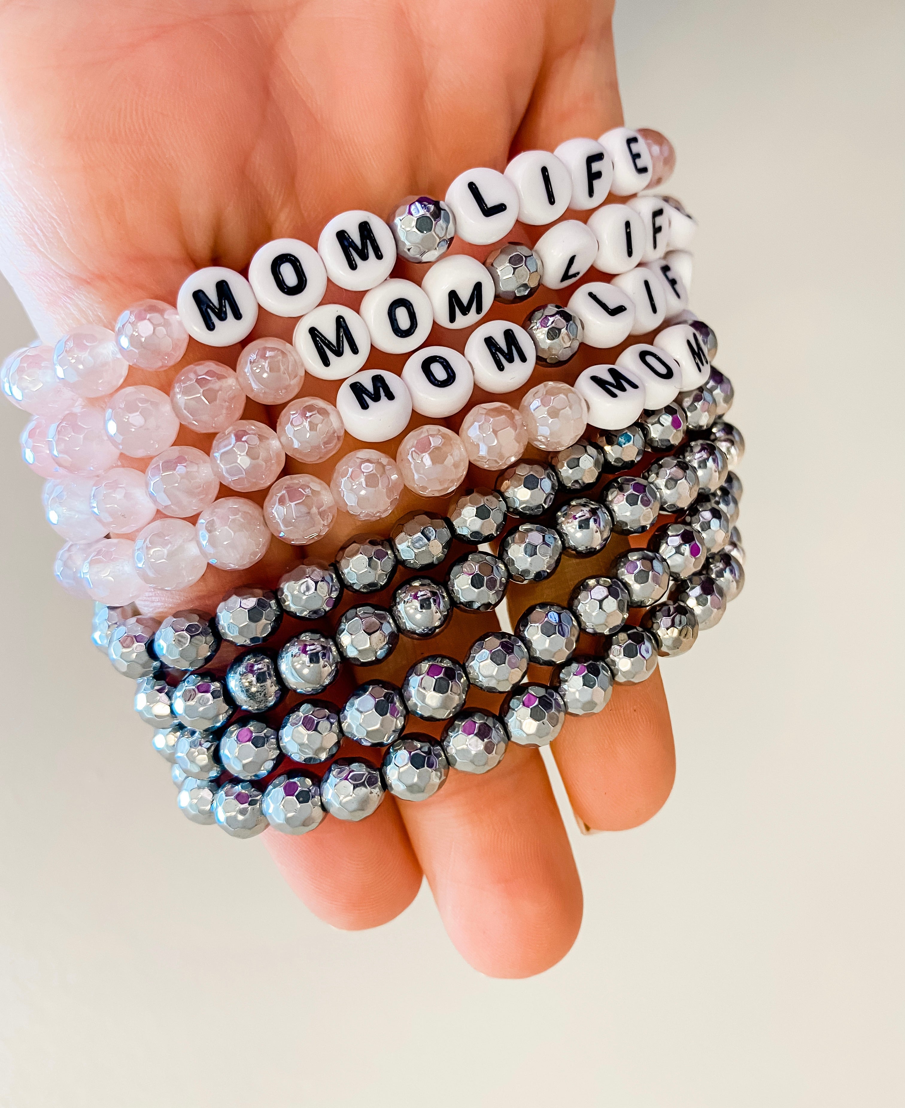 MLMH x ANJ 6mm Mom Life Bracelets
