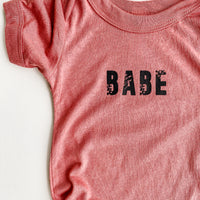 BABE Mauve Kids Top [ships in 3-5 business days]