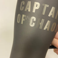 FINAL SALE FLAWED: Captain of Chaos Stainless Mug
