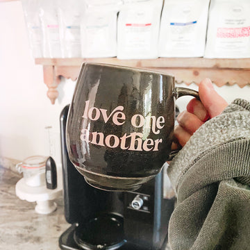 FINAL SALE FLAWED: Love One Another 18oz Ceramic Mug