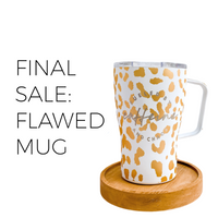 FINAL SALE FLAWED: Leopard Stainless Mug