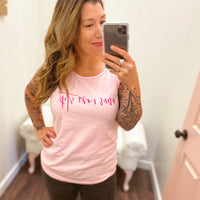 Mom Non Stop Pink Tank [ships in 3-5 business days]