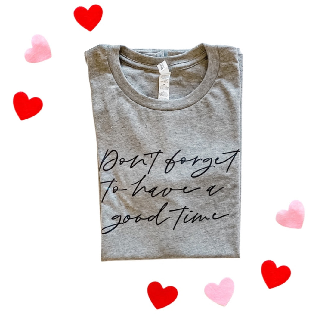Good Time Tee: Limited Edition Gray Speckle