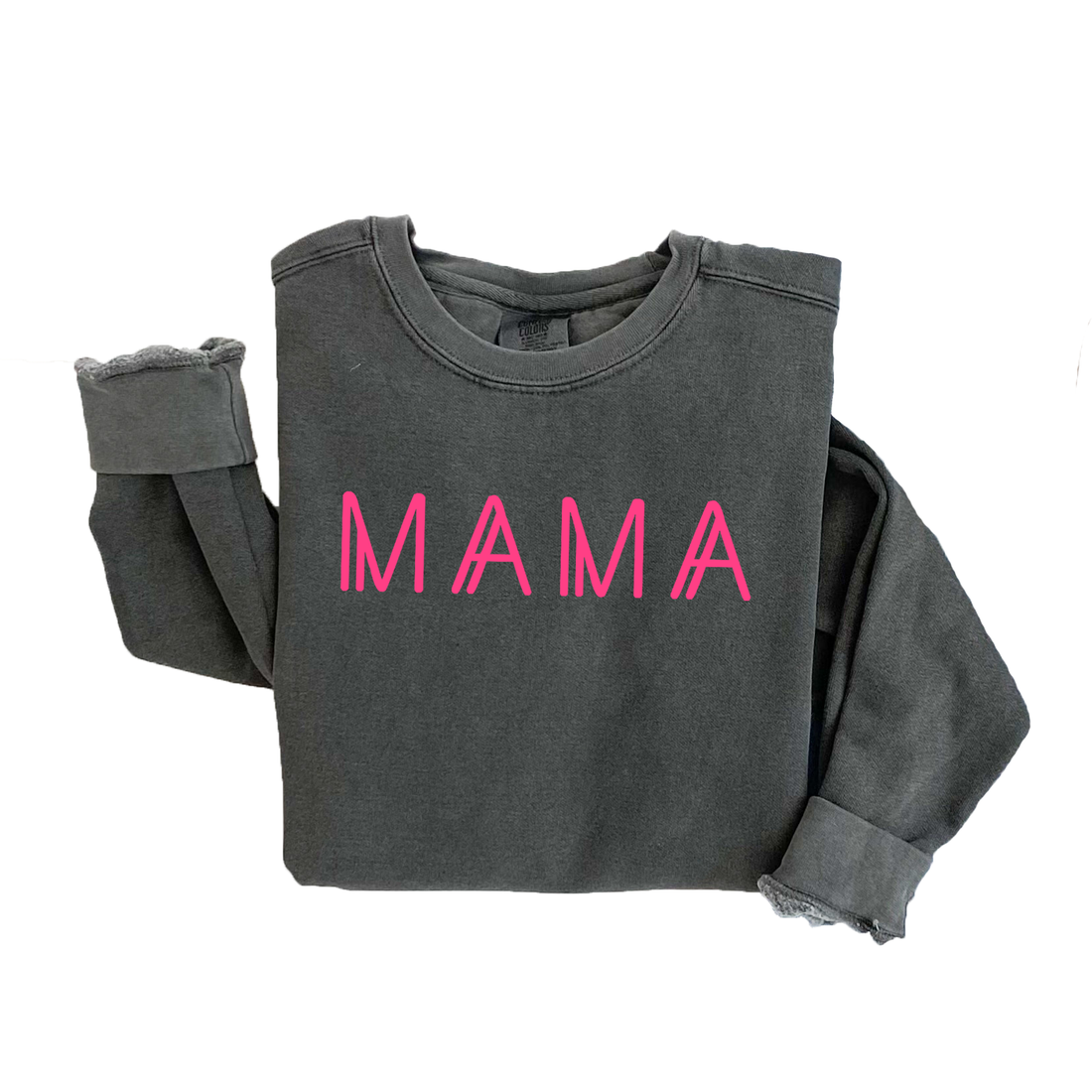 MAMA Pepper Gray - Aria Fleece Pullover