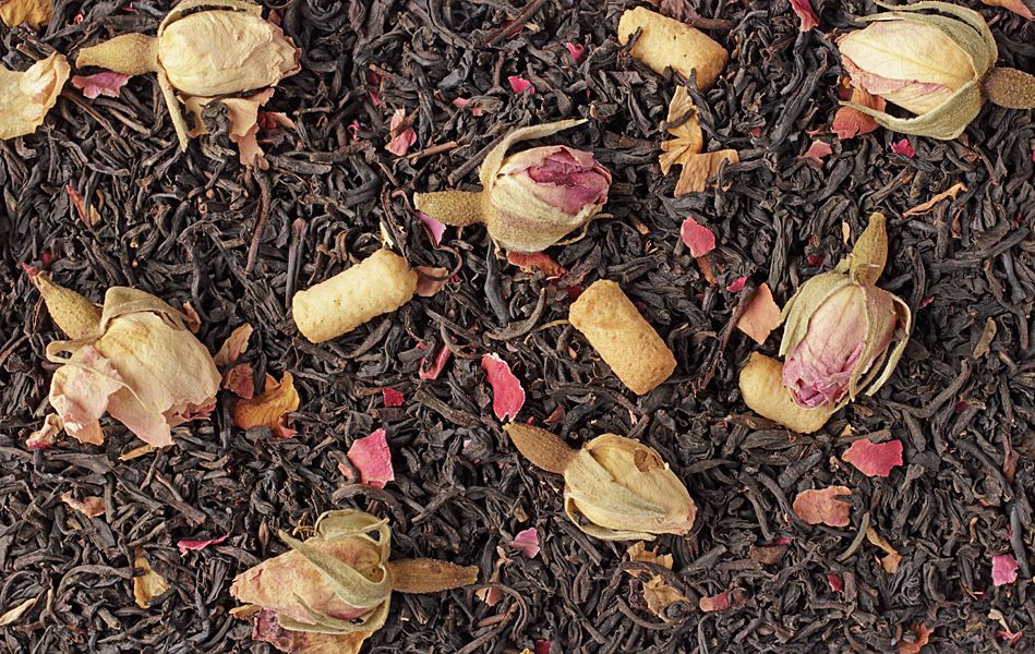Marzipan Rose Walnut Black Tea - Surviving Motherhood Tea